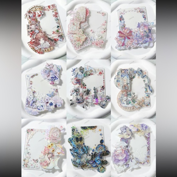 Waterproof PET Tape cute, lovely,Flower, journal sticker, Notebook, hand account - Picture 4 of 6